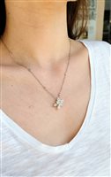 Vicenza - Piazzetta Palladio 2 - Halskette Crivelli Dame DIAMANTI in Weißgold Diamante 2.64 Ct 159-C209 - 159-C209